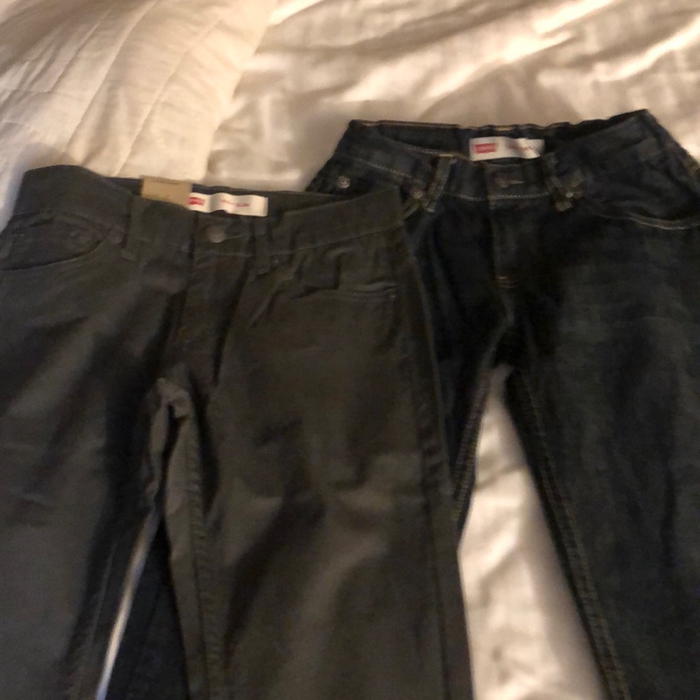 Bundle 2 Levi’s boys age 10, one NWT